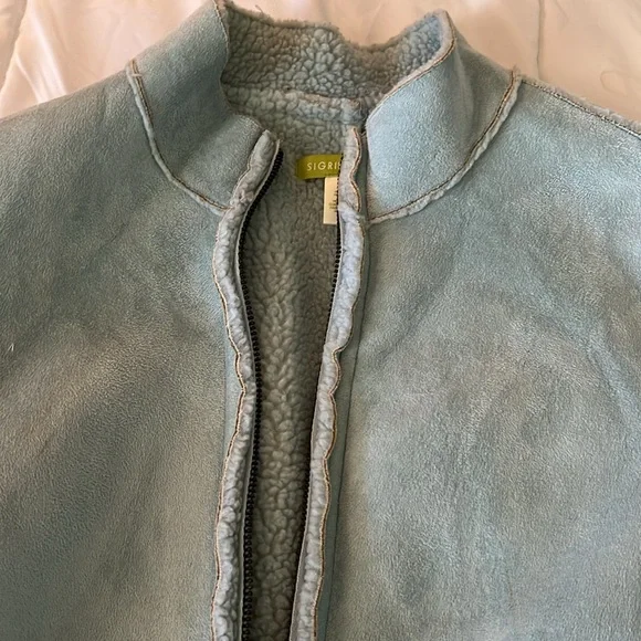 Sigrid Olsen faux suede jacket - Picture 2 of 5